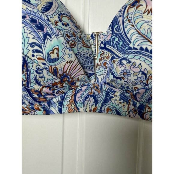 Victoria’s Secret The Angel Convertible Floral Swim Bra Top Size 34DD - Picture 5 of 10